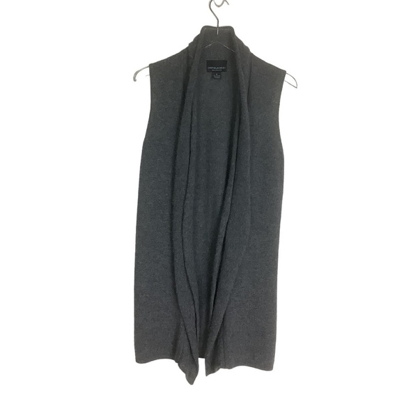 Cynthia Rowley 100% Cashmere Sweater Vest M - Picture 1 of 9